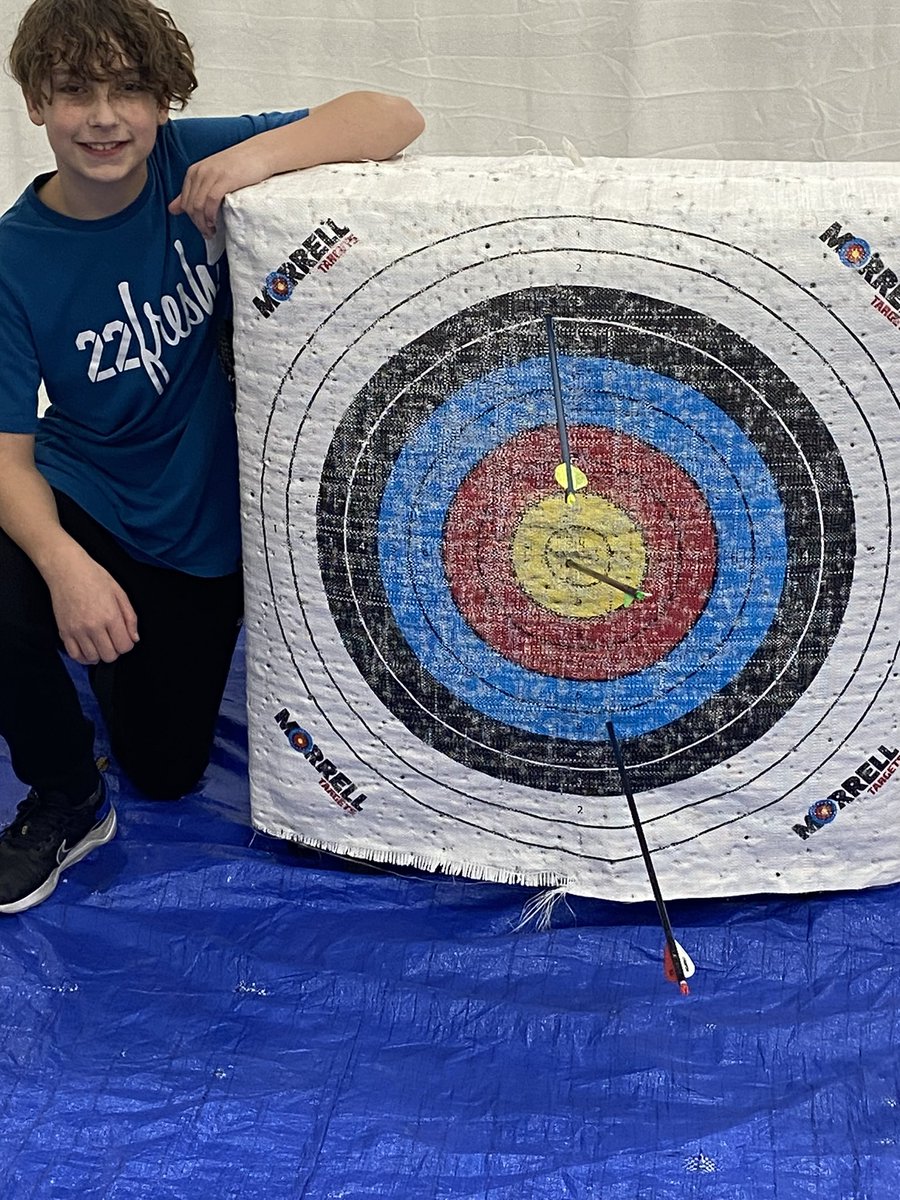 Our senior students get to try out archery for the next two weeks!  We’ve already had two bulls eyes!   <a href="/RCSD_No81/">YQR Catholic Schools</a>