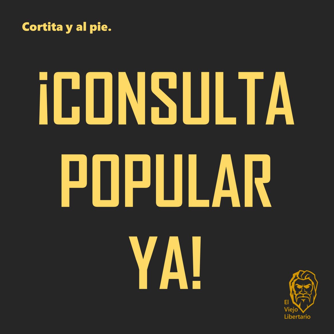 El Viejo Libertario. tweet media