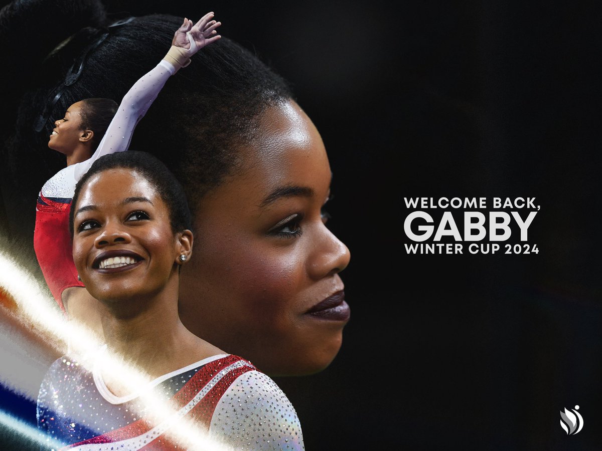 Welcome back, Gabby! @gabrielledoug has announced on @NBCNews that she will make her return to elite competition on February 24 at this year’s #WinterCup in Louisville! Don’t wait, get your tickets now! ➡️ wintercup.com/info/
