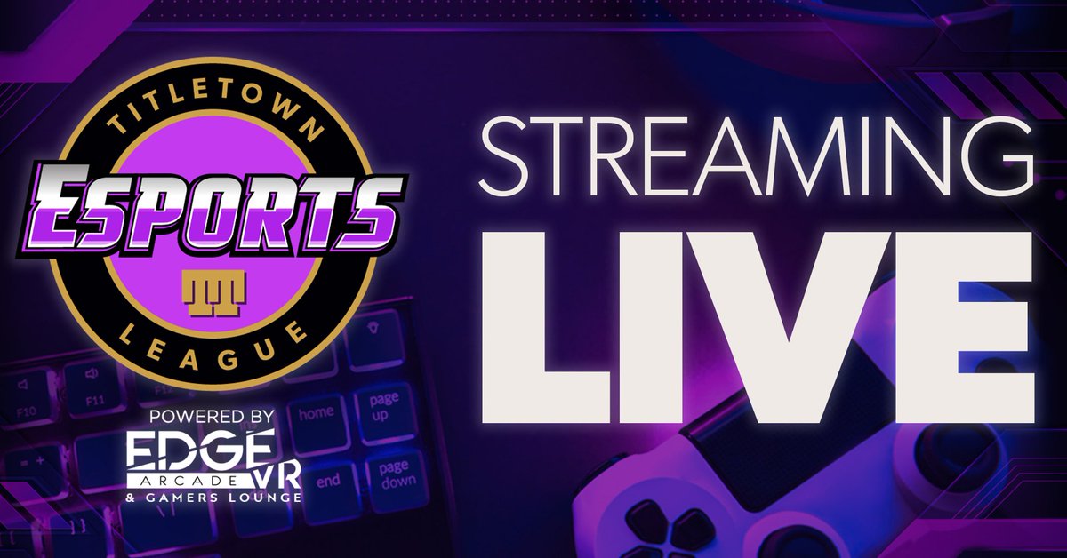 titletown's tweet photo. WE'RE BACK FOR SEASON 4 🎮

Tune-in NOW to all the action for this season of Titletown Esports League powered by @EdgeVRArcade 

🔴 LIVE » https://t.co/WBgDK6GsQZ https://t.co/2sjK20w0Dm