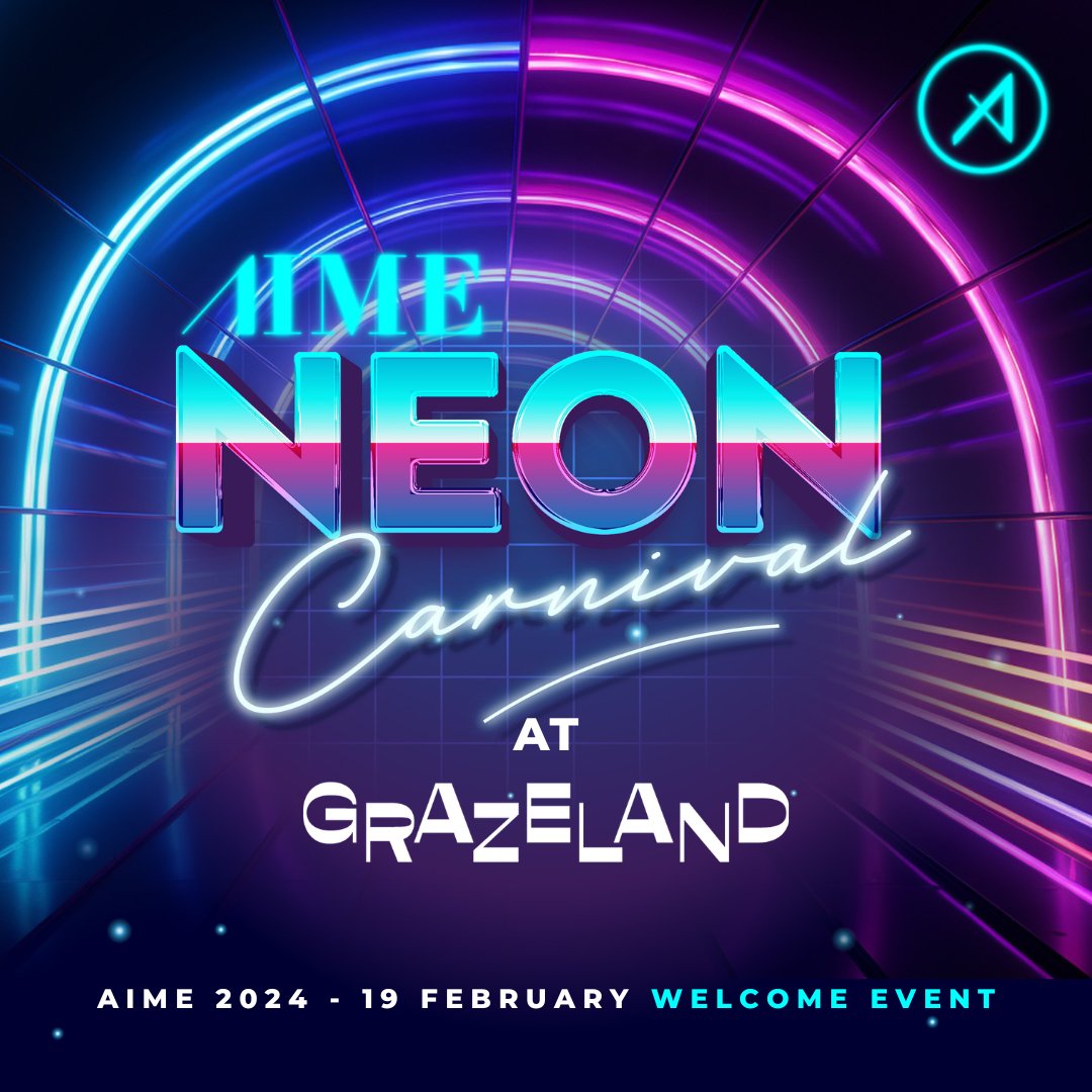 ✨ Welcome Event Venue Reveal: Get Ready for AIME's Neon Carnival at Grazeland Melbourne! ✨

🔗 Discover More: Want the full scoop on what Grazeland has in store for our Neon Carnival? Dive into our latest press release for all the dazzling details - 

aime.com.au/aime-2024-welc…