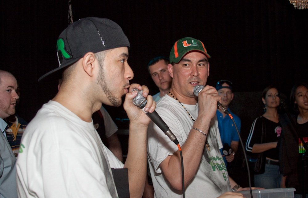 godfree's tweet photo. This picture was taken 14 years ago. Celebrating Gamertag Radio's 5th anniversary with 1,200 attendees in Miami, FL. https://t.co/40CzKljkPR