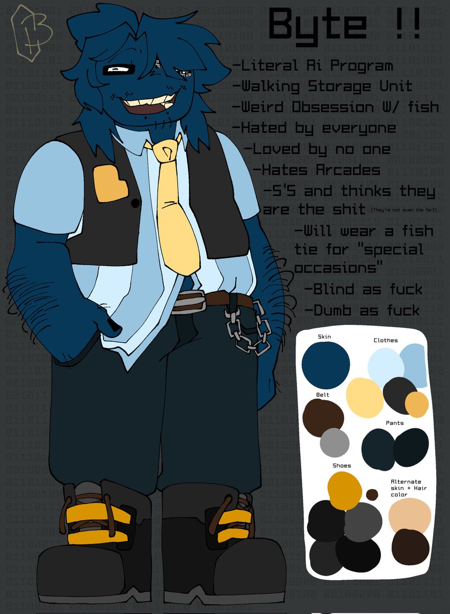 THEMICHEALBYTE's tweet photo. Oh!! References I forgot to post btw!! Byte is my dsaf SONA and Arlo is my dsaf OC
#digitalart #DSAF #dsafoc #dsafsona #ibispaint #whatthefartdude #blarghhhghgghghebbe https://t.co/6MvPIRmQ5P