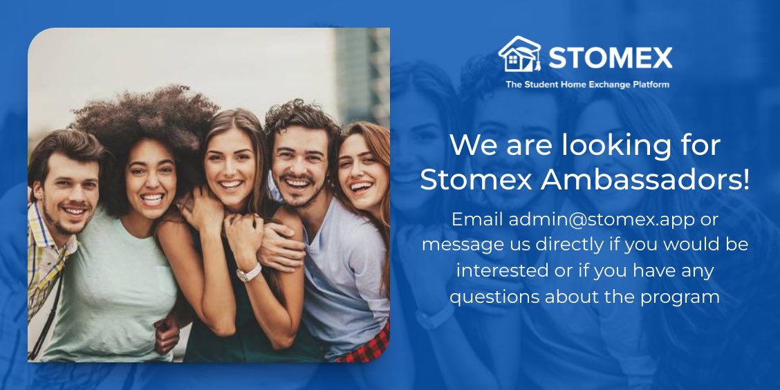 Calling all students who crave adventure, unforgettable experiences, and meaningful connections! Become a Stomex Ambassador and unlock a world of opportunities to exchange homes with peers across North America. 

Check out the 🔗 in our bio for more info! Thank you!