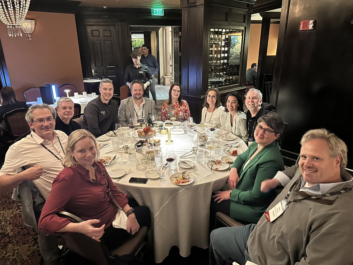 Dinner with the speakers #AGBT24