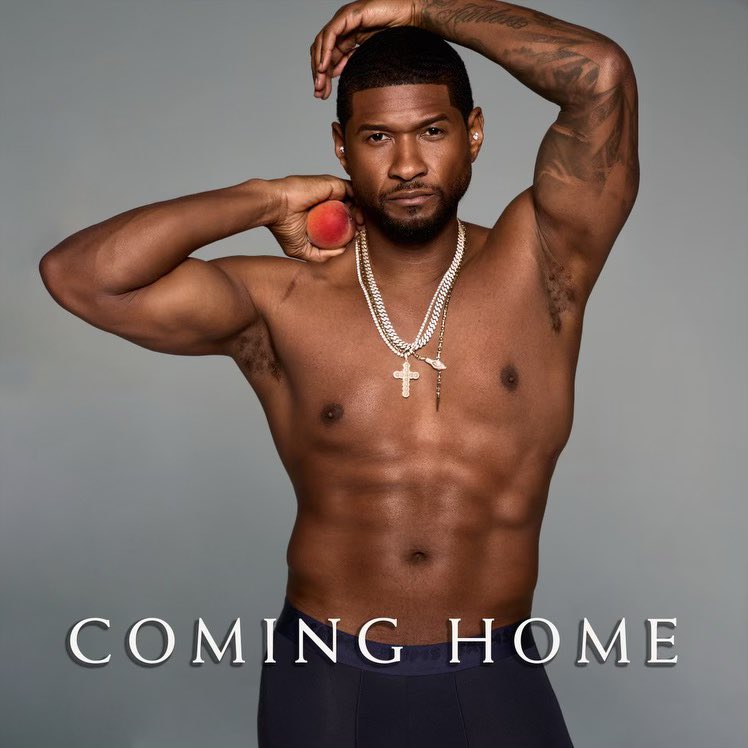 SKIMS special release of @Usher’s new album COMING HOME with alternative album cover & exclusive bonus track “Naked” is dropping February 9th & available for 1 week only at skims.com. Join the waitlist now. skims.com/products/comin…