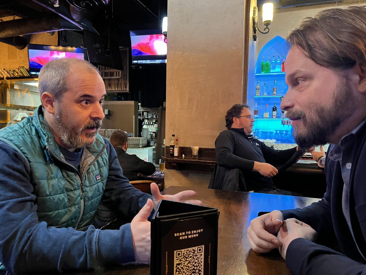 Songyun Liu (@songyun) on Twitter photo When researchers get excited about new ideas, and…of course, it has to be at a bar as well😁That’s why we travel to conferences to meet our peers <a href="/PhilipMalloy11/">pmalloy</a> @jmartin_spine <a href="/_catherineyuh/">Catherine Yuh</a> @Robin_Pourzal <a href="/ORSsociety/">Orthopaedic Research Society</a> When researchers get excited about new ideas, and…of course, it has to be at a bar as well😁That’s why we travel to conferences to meet our peers <a href="/PhilipMalloy11/">pmalloy</a> @jmartin_spine <a href="/_catherineyuh/">Catherine Yuh</a> @Robin_Pourzal <a href="/ORSsociety/">Orthopaedic Research Society</a>