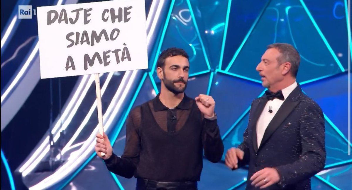 lui rappresentandoci sempre di più  #Sanremo24