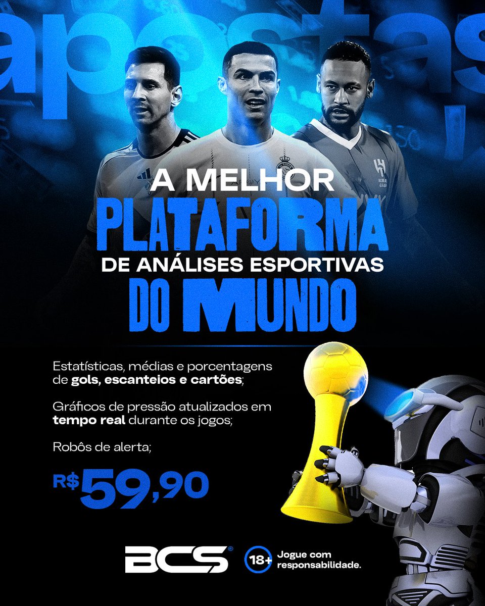 bestcornerstats's tweet photo. Vem fazer parte da melhor plataforma de análises esportivas do mundo! 🌎💰

Traga a tecnologia pro seu dia a dia de análises. Tenha na palma da mão os dados DE TODOS OS JOGOS DO DIA!

Aproveita que a promoção continua de R$ 100,00 por apenas R$ 59,90..

➡️ Chama nosso ADM pra aderir ou tirar alguma dúvida:

https://t.co/EFuWtKdPPp