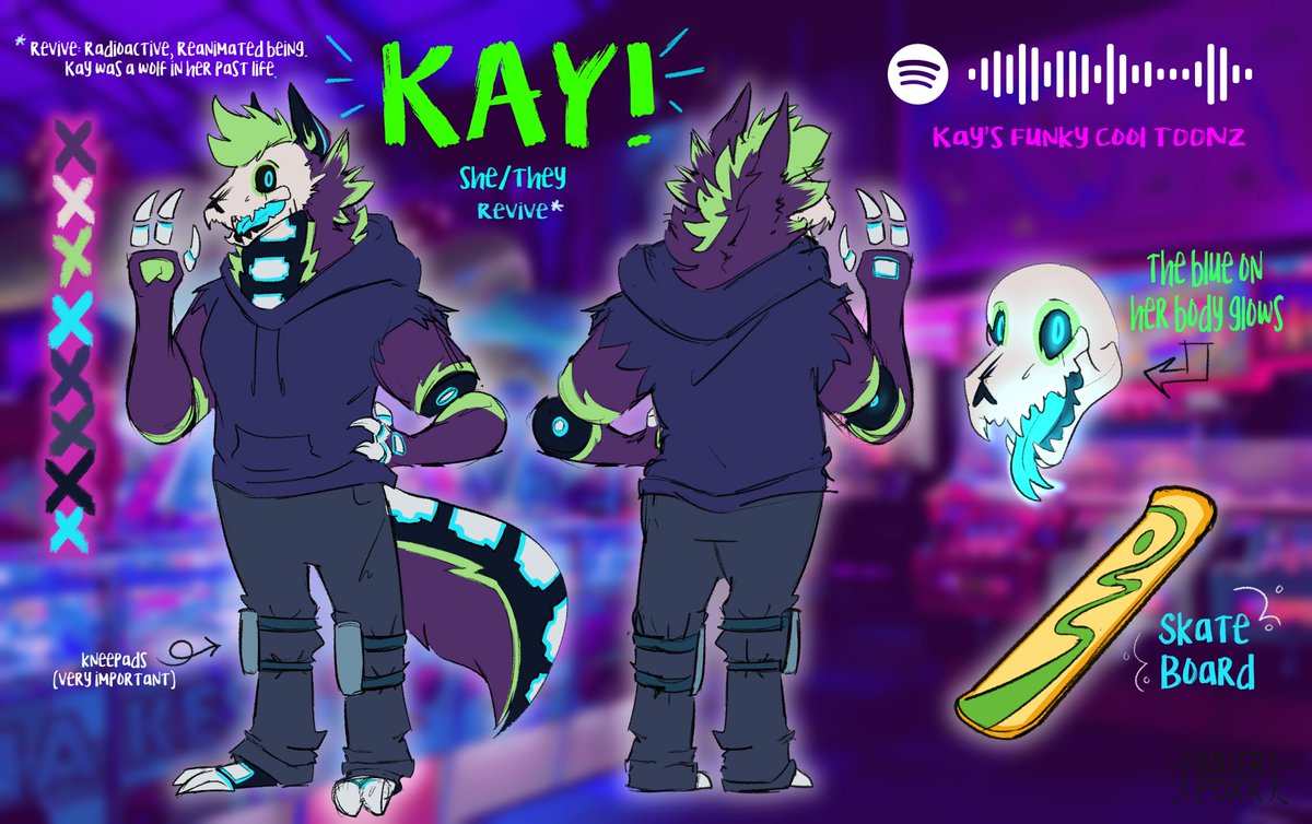 hollerfoxx's tweet photo. my half of a trade with my buddy Jar! 💜 https://t.co/QKstQBIlse