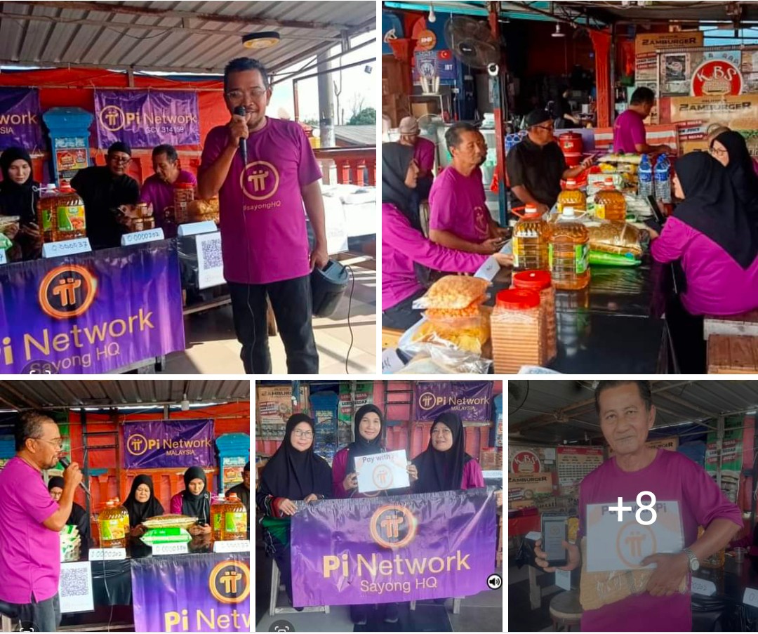 🎉 #PiNetwork Community Sayong HQ in JOHOR MALAYSIA successfully held a P2P #PiBarter Event on Feb.4th 2024 🥳💟 They support the GCV of $314159 or 1.5M RM/$Pi..🚀

#PiGoals #openmainnet2024 #PayWithPi #BlockchainInnovation