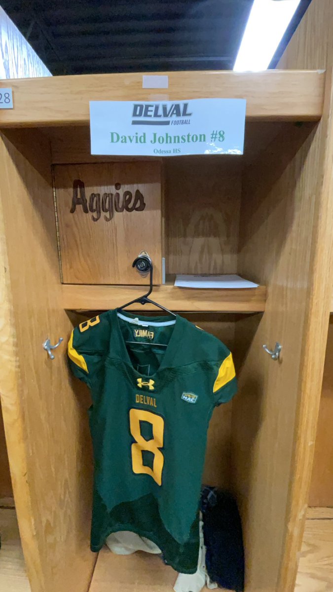 djohnst20's tweet photo. I would like to thank @CoachSmith14SC and @DVUfootball for inviting me on campus today. I had a phenomenal visit and loved hearing about the winning culture at DelVal. https://t.co/EywHKvjlA0