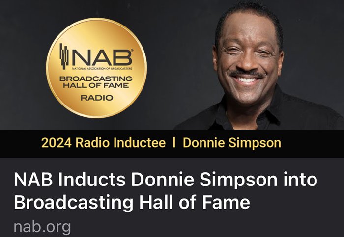 I'm not sure I've ever received an honor more special than this. 👀at the website & you'll see that this is rare air. It's hard to believe that this little boy who used to practice radio on a borrowed reel-to-reel tape recorder in his Moma's basement is now going into #TheNABHOF