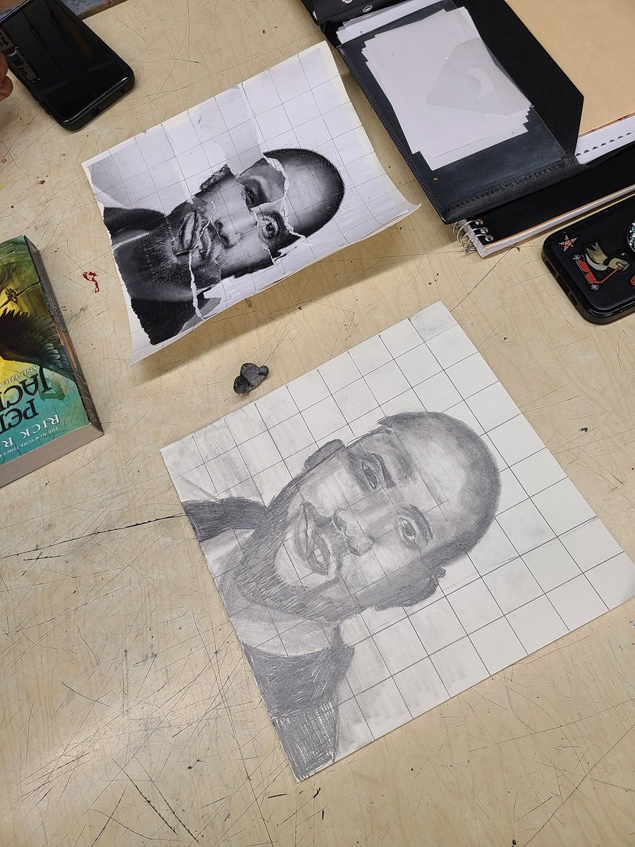 rondeaneArt's tweet image. Here&apos;s more incredible artwork from our #intro2D art students. We&apos;re working on surrealism and much more. #weRcreative