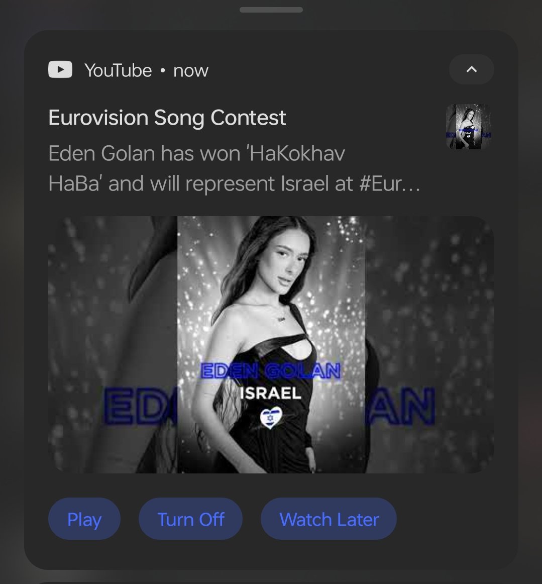 Just had a weird glitch where I got an empty youtube notification? Anyone else struggling with this aswell?