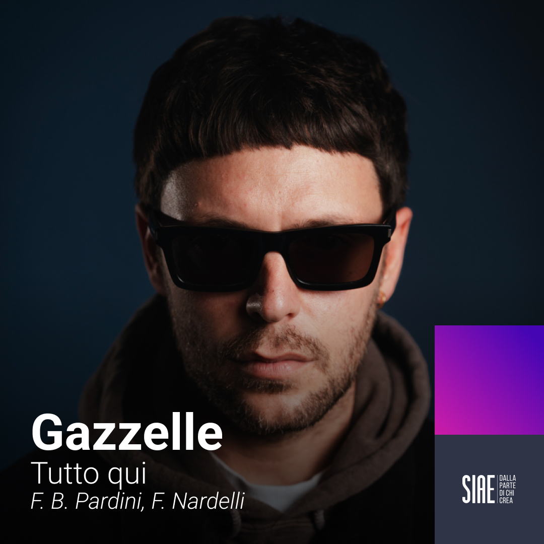 SIAE_Official's tweet photo. #Sanremo2024 : #Gazzelle sale sul palco di @SanremoRai con la sua “Tutto qui”
Autori: #Pardini #Nardelli
Editori: @UMPG_IT @SonyMusicItaly @MacisteDischi
#SanremoSIAE #SanremoStories #siae https://t.co/ETMPU32hRY