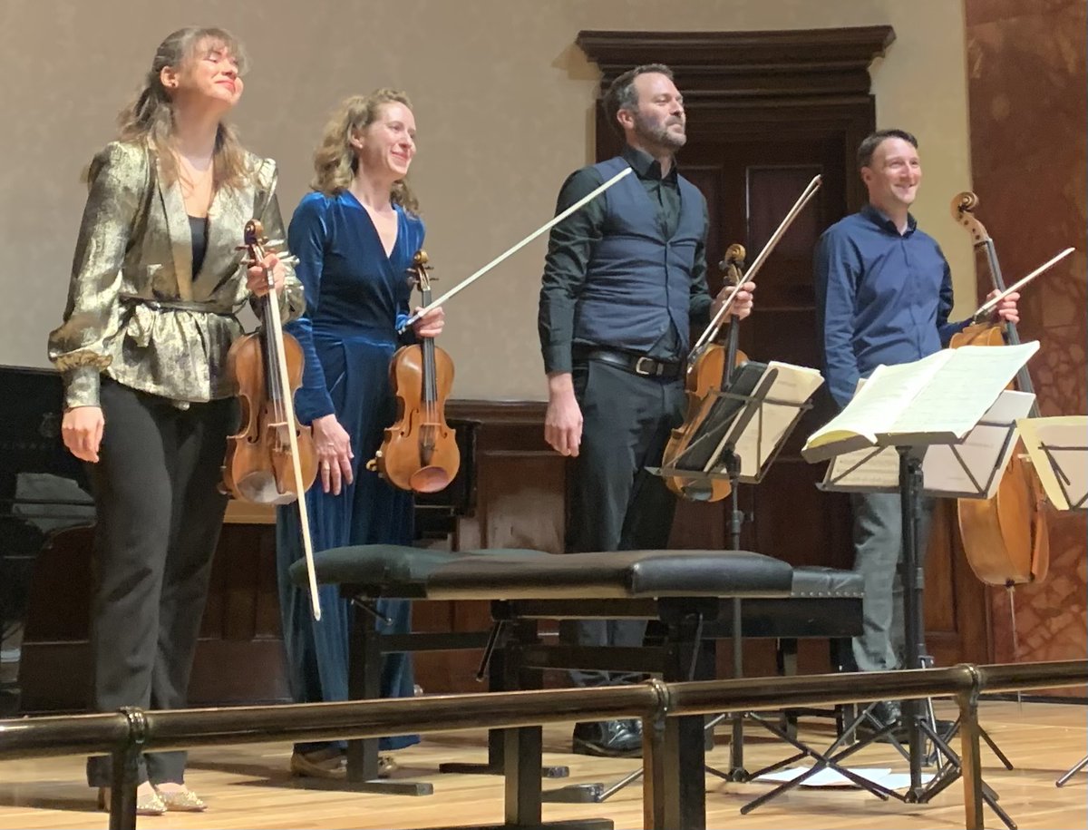 Geoff Andrew (@geoff_andrew) on Twitter photo <a href="/WatkinsHuw/">Huw Watkins</a> <a href="/heathquartet/">Heath Quartet</a> <a href="/wigmore_hall/">Wigmore Hall</a> It was (unsurprisingly) terrific! The <a href="/nmcrecordings/">NMC Recordings</a> account of Grime's 2nd quartet is proof positive; and the Ravel was just superlative. <a href="/WatkinsHuw/">Huw Watkins</a> <a href="/heathquartet/">Heath Quartet</a> <a href="/wigmore_hall/">Wigmore Hall</a> It was (unsurprisingly) terrific! The <a href="/nmcrecordings/">NMC Recordings</a> account of Grime's 2nd quartet is proof positive; and the Ravel was just superlative.