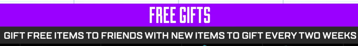 Mr_Kevin01's tweet photo. @emebooii @DRetro201 @PlayApex The gifts are the free limited time gifs from the image. https://t.co/5qwaNqKbut