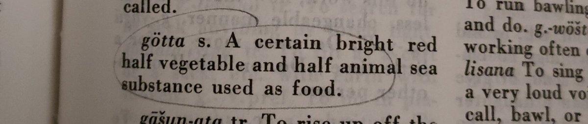 BogataTimar's tweet image. The Yamana-English Dictionary is the book you didn't know you needed in your life.
A thread of my favorite entries.