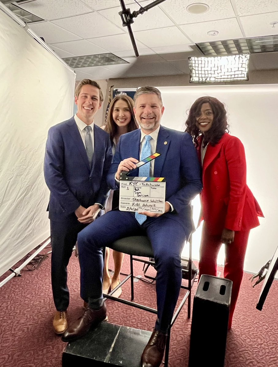 AlbieKaminsky's tweet image. That’s a wrap to Day 1 of Spectrum Know Your Electeds Tapings. Thank you for all the members who participated and @BN9 @MyNews13 for putting this together! #FlaPol #KnowYourElecteds