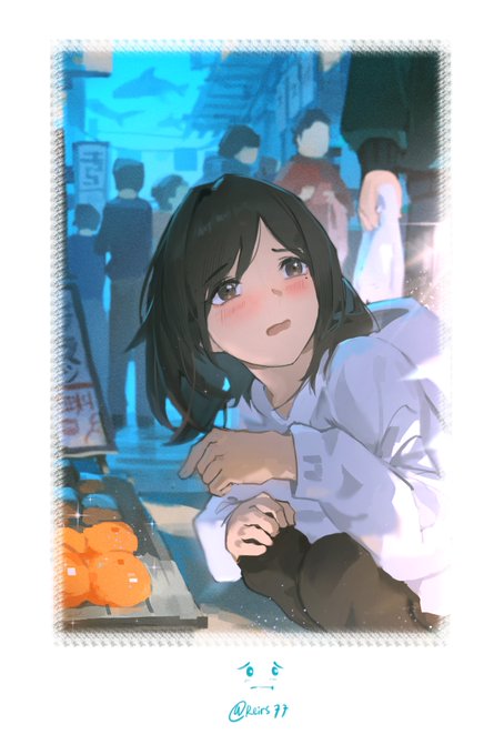 「long sleeves orange (fruit)」 illustration images(Latest)