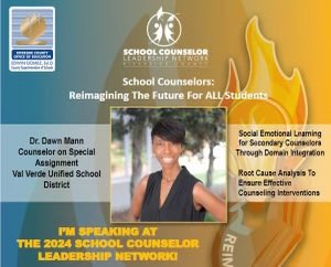 Hey hey hey! Catch me at the 2024 School Counselor Leadership Network! Beat me there don’t meet me there:) #CounselingNTurnt #NSCW24 #SCLN2024 #RCECUS #RCOE @NewDawnTraining