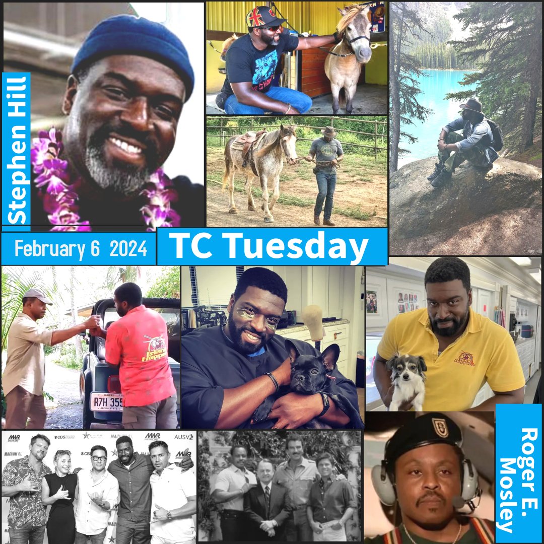 It's TC Tuesday!💖There has to be a way to bring TC back . . . miss him so much!💖 #stephenhill @StephenHillActs #CarlWeathers #savemagnumpi #rogeremosley #magnumpi