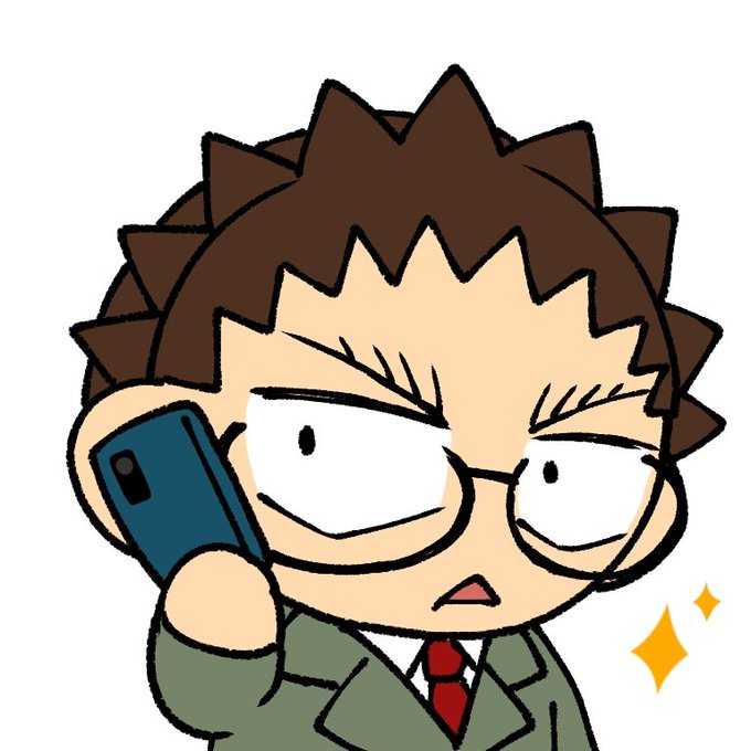 「携帯電話を持った ネクタイ」のTwitter画像/イラスト(新着)｜3ページ目