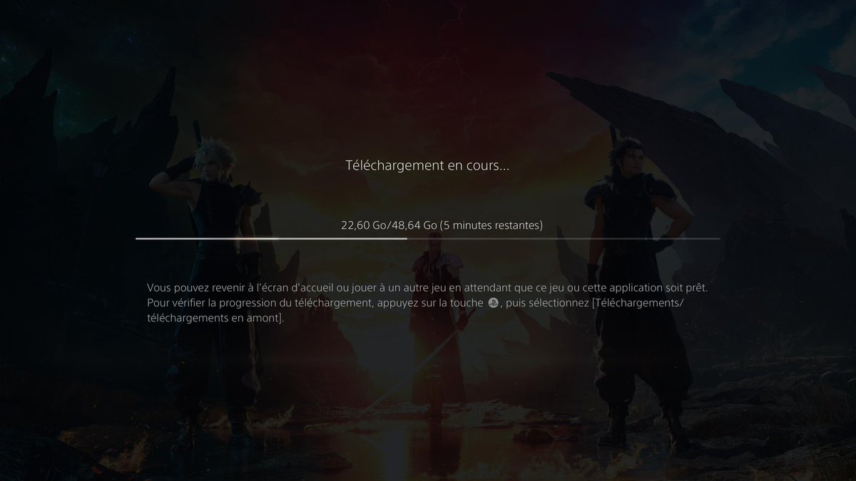 infestius's tweet image. Pray for people with Bad internet download #FF7Rebirth #fibrefree