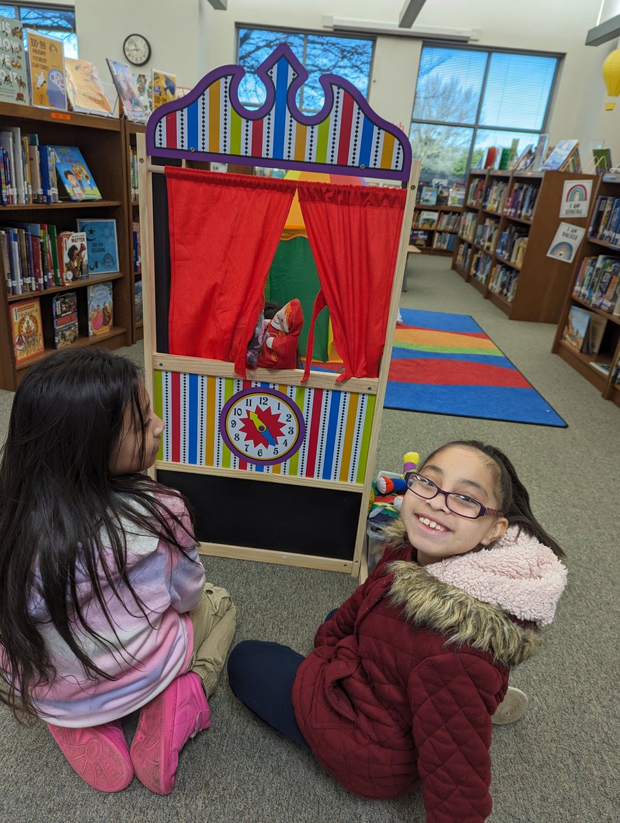Anderson Elementary Library tweet media
