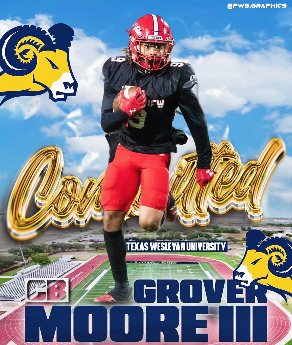 #AGTG I want to thank God,my family, my teammates, and my coaches for supporting me and making my dreams a reality‼️i’m proud to announce i will be continuing my academic and athletic career at Texas Wesleyan University💙💛🐏 #RamsUp