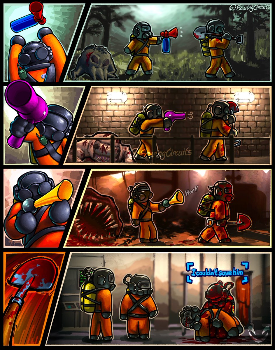 SearingCircuits's tweet image. #lethalcompany | #lethalcompanyfanart 

Intern