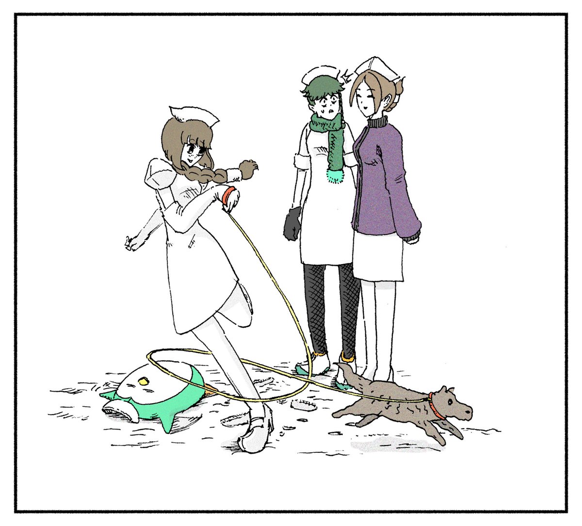 ナースと母親の漫画 その5(おわり)
