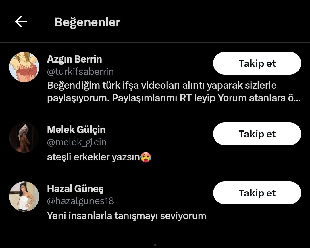 Attığım Tweeter like atan hesapları kes
