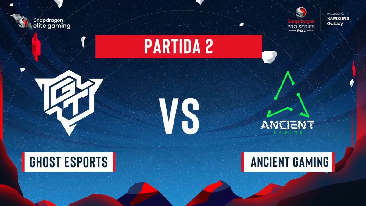 ESLlatam's tweet image. ¡Vamos a la partida #2 entre #GhostEsports vs #AncientGaming!

#Snapdragon #SnapdragonProSeries