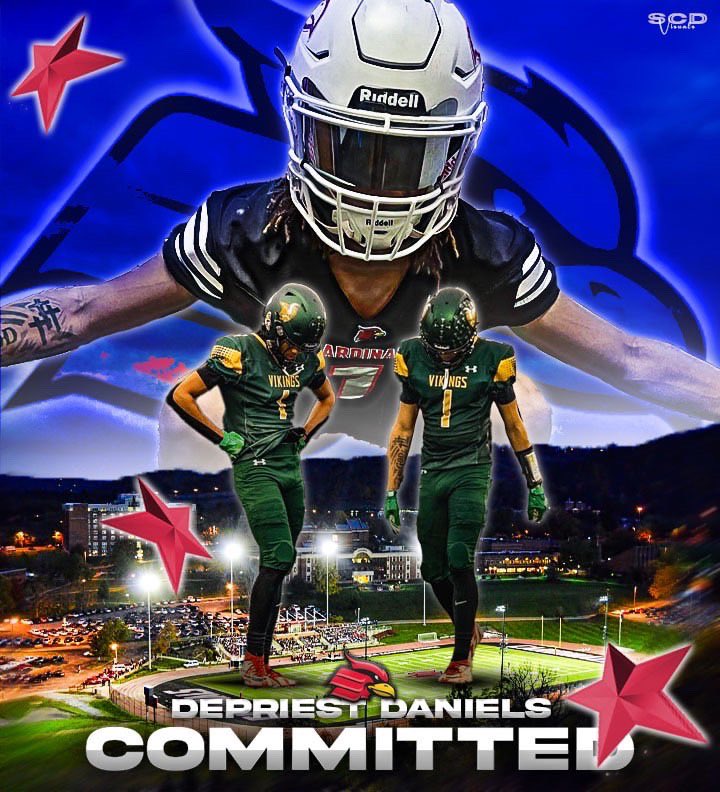 DePriest1400's tweet photo. Truly a blessing to announce my commitment to @WheelingU_FB .  I would like to thank Coach London and Coach G for giving me an opportunity to play at the next level, and most importantly thank God. 
@Coach_Dr3 
@Coach_JEmerich 
@Coach_McNeely_ https://t.co/OYTtAXCfIE