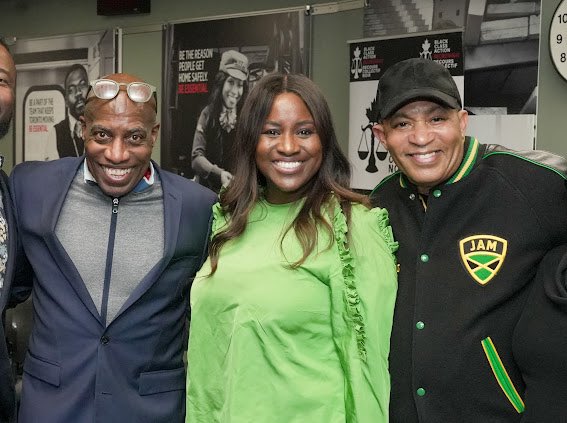 Thank you Clarence Ford founder of <a href="/sqcircleto/">Square Circle</a> for joining us to accept the Bob Marley Day Humanitarian award #onelove