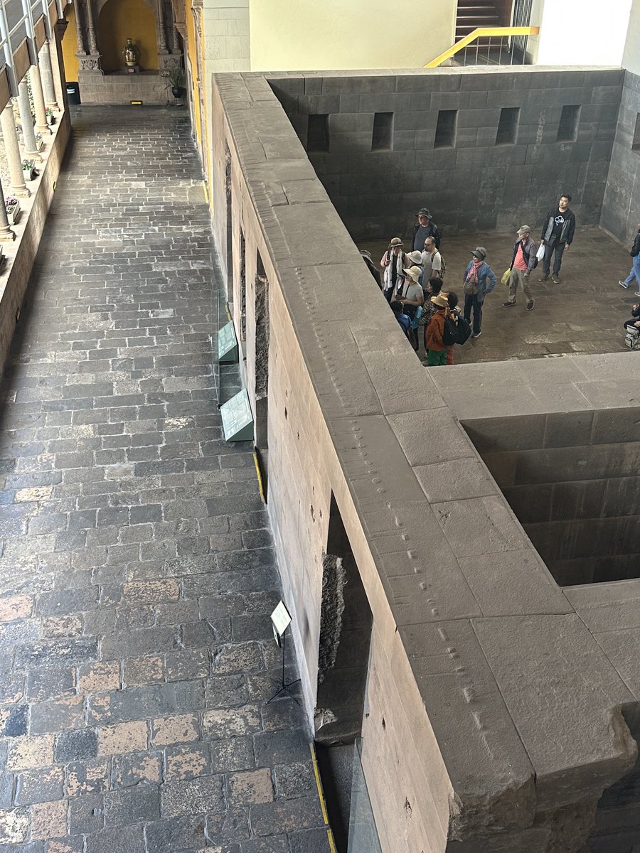 WWolfProd's tweet photo. #Qorikancha did not disappoint! I’ll be releasing much more but here are just a few highlights from @INCREDHISTORY & my time there. Absolutely loved this site & it should be a MUST see for anyone visiting #Peru W/ #nubs #keylocks #drillholes #megaliths & so much more! https://t.co/PBKxqAqGEm
