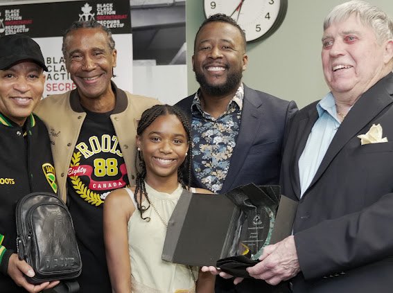 Thank you to Al Quance for joining us to accept the Bob Marley Day Humanitarian award #onelove