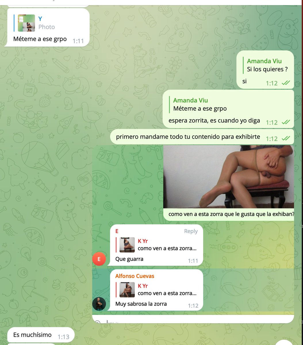 MadrotaDeTvs's tweet photo. Tengo varias zorritas tv que les gusta que las ofrezca en mi canal de telegram a machos de verdad. 
Alguna voluntaria que quiera unirse? https://t.co/tfzcKCok9t