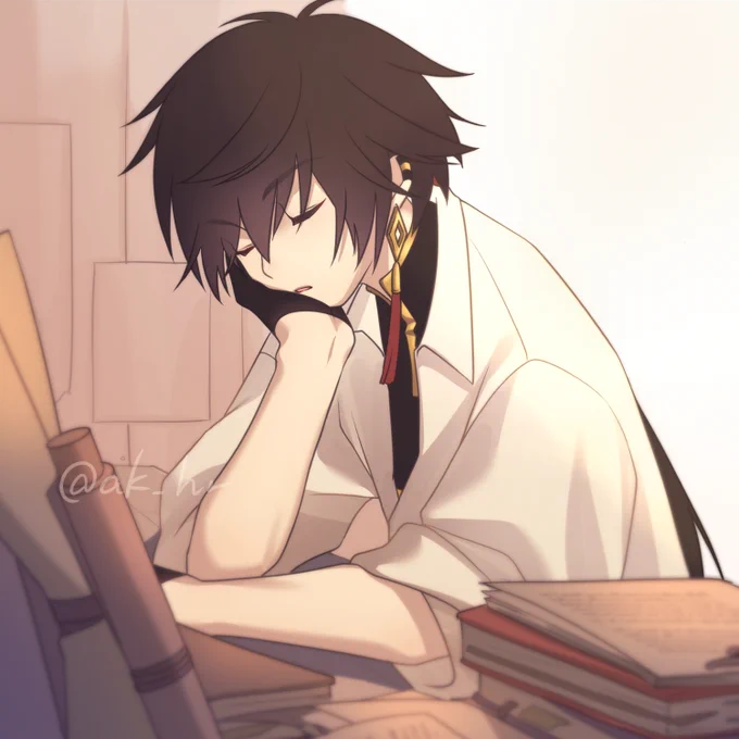 1月末から臥せてたけど、ぼちぼち起きて描いてます#OC 