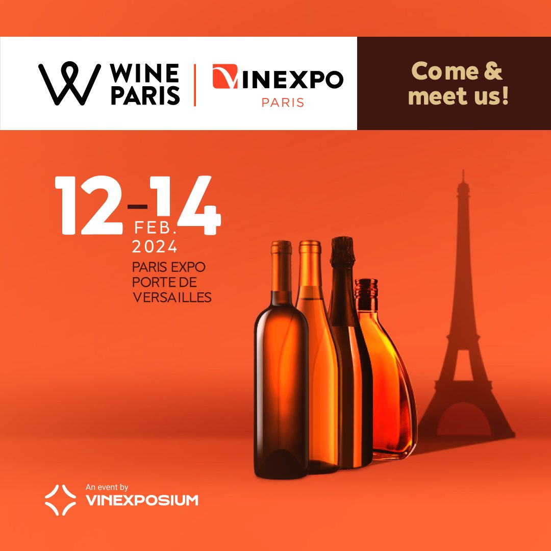 AustriaVini's tweet photo. Discover #Austrian #Wine #Estates @vinexposium  at @Paris  @expo  #Porte de @Versailles @ViparisOfficiel  Pavillon 5.2 – Allée D – Stand 053-5-3. https://t.co/gpyTXs6P30