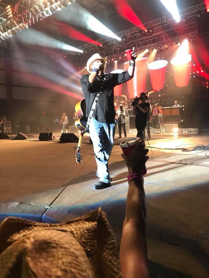 melgbs34's tweet photo. I saw him for the first time at the Knox Co. Fair in ‘94 &amp; at the last at Jambo 2018….and 15 times in between 
Rest Easy Cowboy @tobykeith https://t.co/XoVnpQmRy6