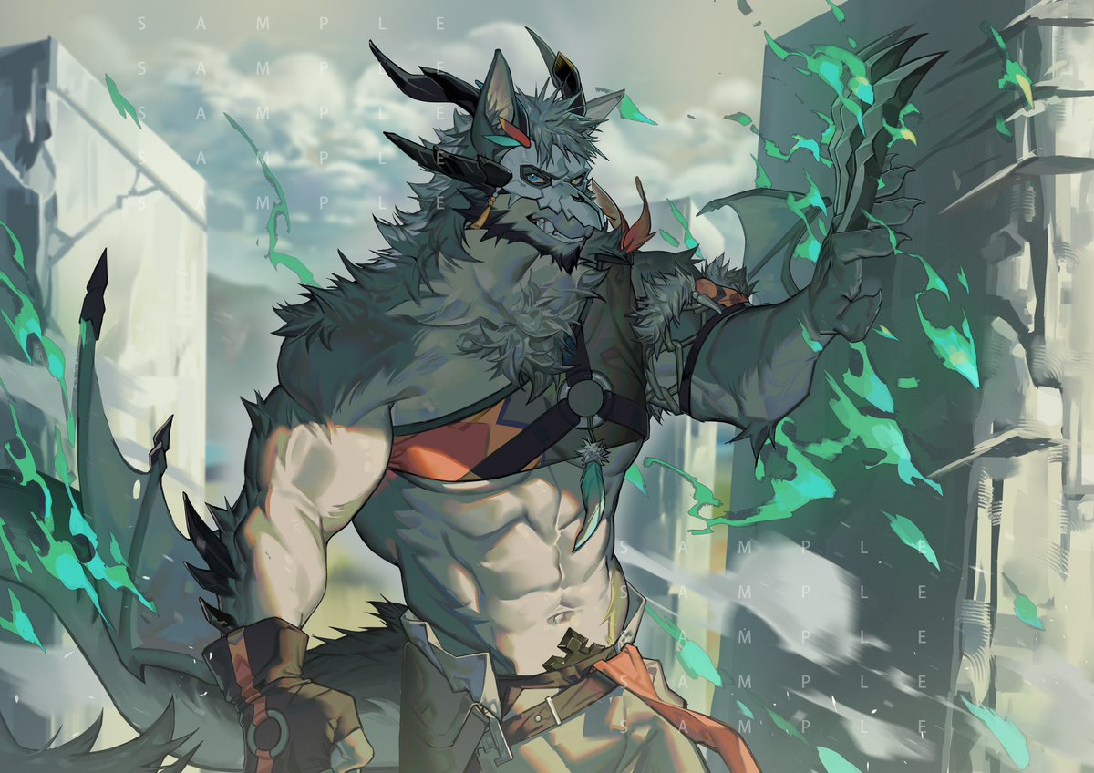 There you are, my prey.
🎨：<a href="/JUHACHIII/">久久久久久哈奇</a>