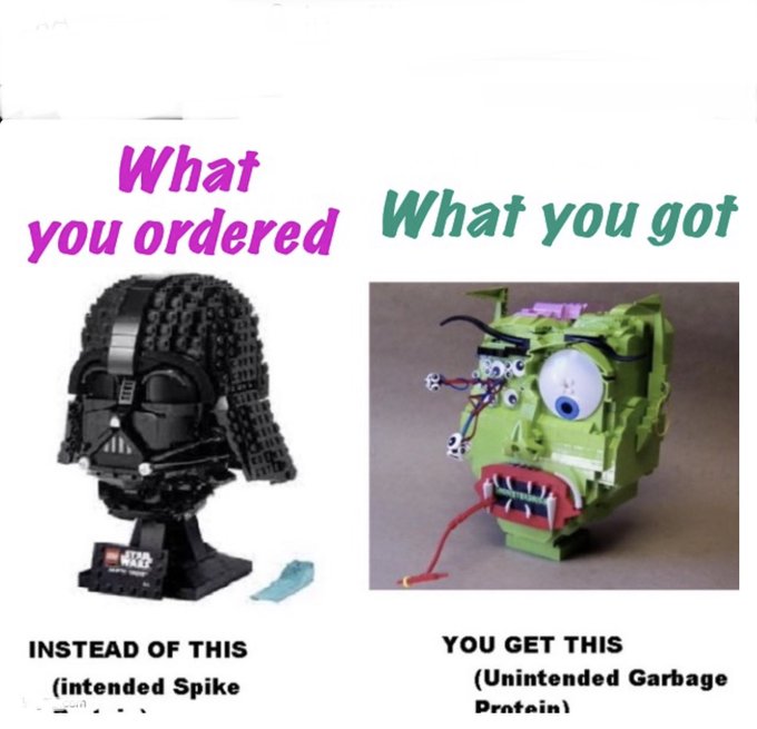 jan_caron's tweet image. Must be your brainfog. Good luck with that.🫰
#frameshift #plasmidgate