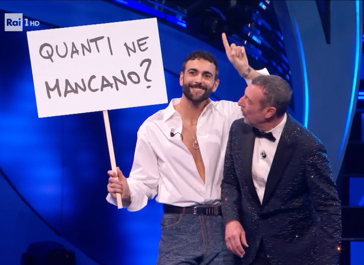 mi sembra sia passata una settimana da quando è iniziato #Sanremo2024