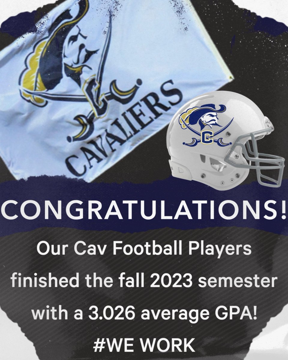 Cummings Cavalier Football (@CavsFB1) on Twitter photo 2024-02-07 00:50:11