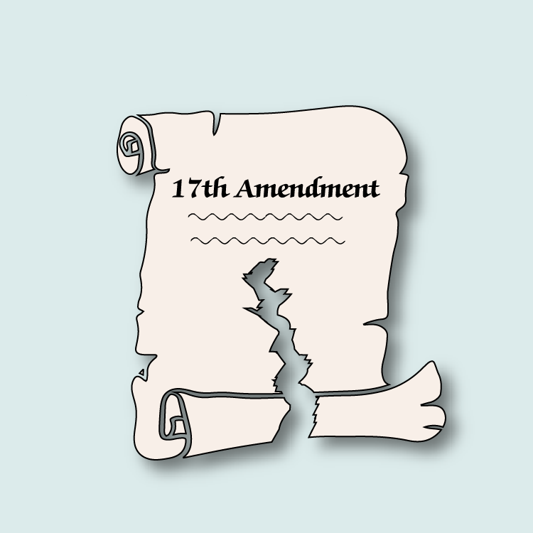 SamMiklosko's tweet image. Repealing the 17th Amendment would empower American citizens by restoring a more direct link between state legislatures and the Senate. This would encourage local representation and strengthen the voice of the people in shaping federal policies. #17thAmendment #WeThePeople