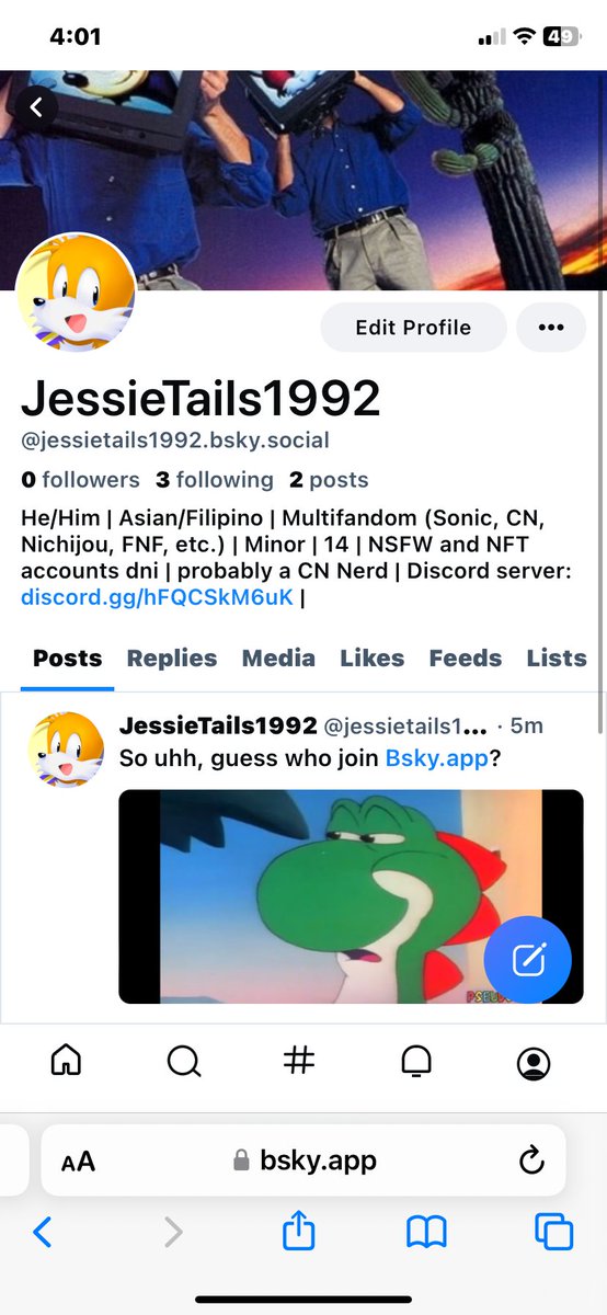 JessieTails1992 tweet media