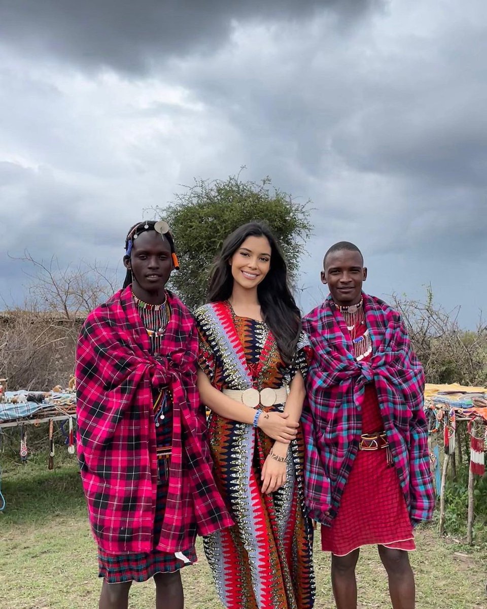 mwcolombia2024's tweet photo. The richness of mankind lies in cultural diversity 🤲🏻🌎 Thank to the Maasai tribe for inviting me into their community.
@MissWorldLtd https://t.co/RDAm9c4PpV